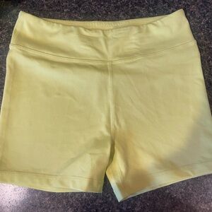 DSG Women's Yellow Bike Shorts